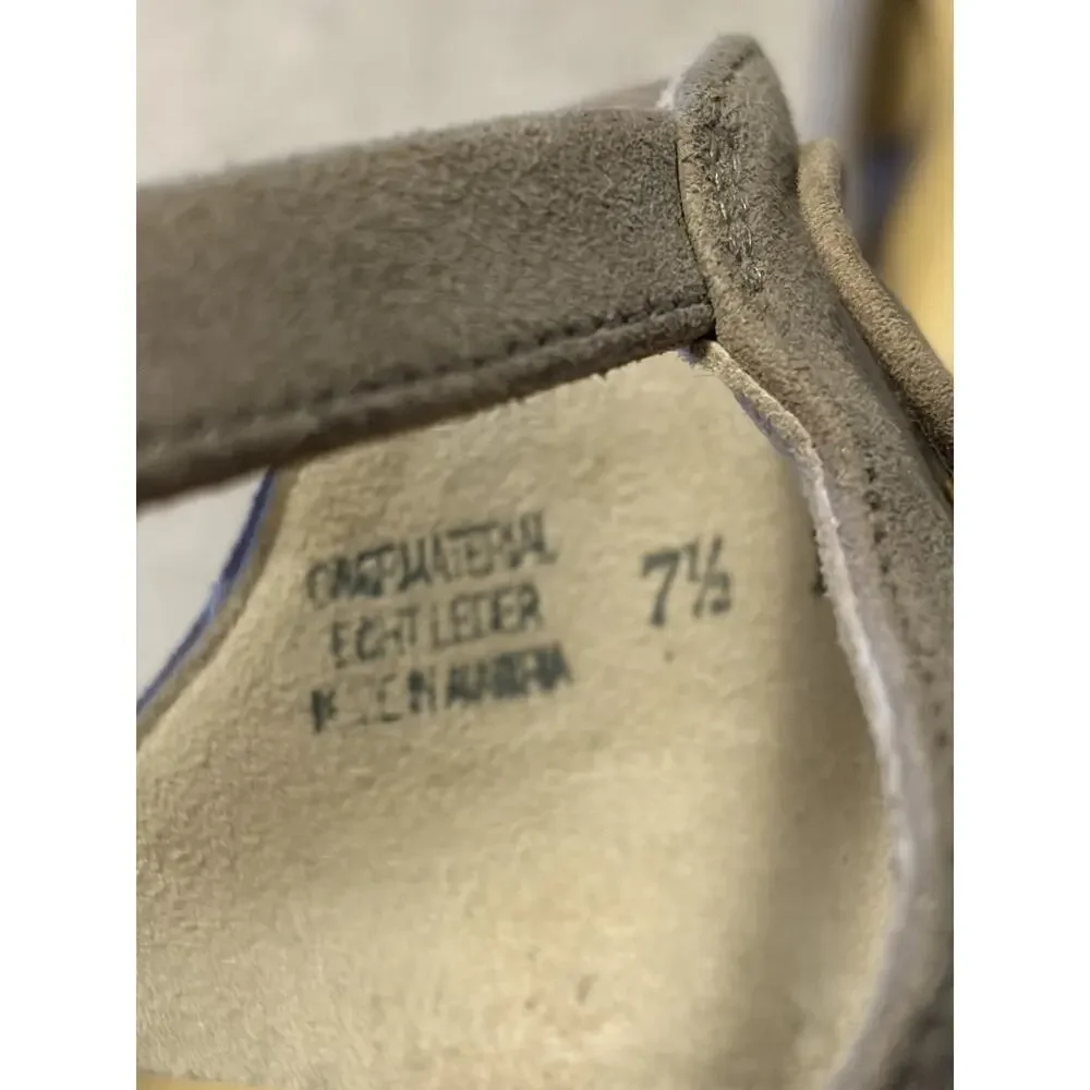 Paul Green Ballet Flats Womens Maureen Rosewood Natural Suede Slip On Size US 10